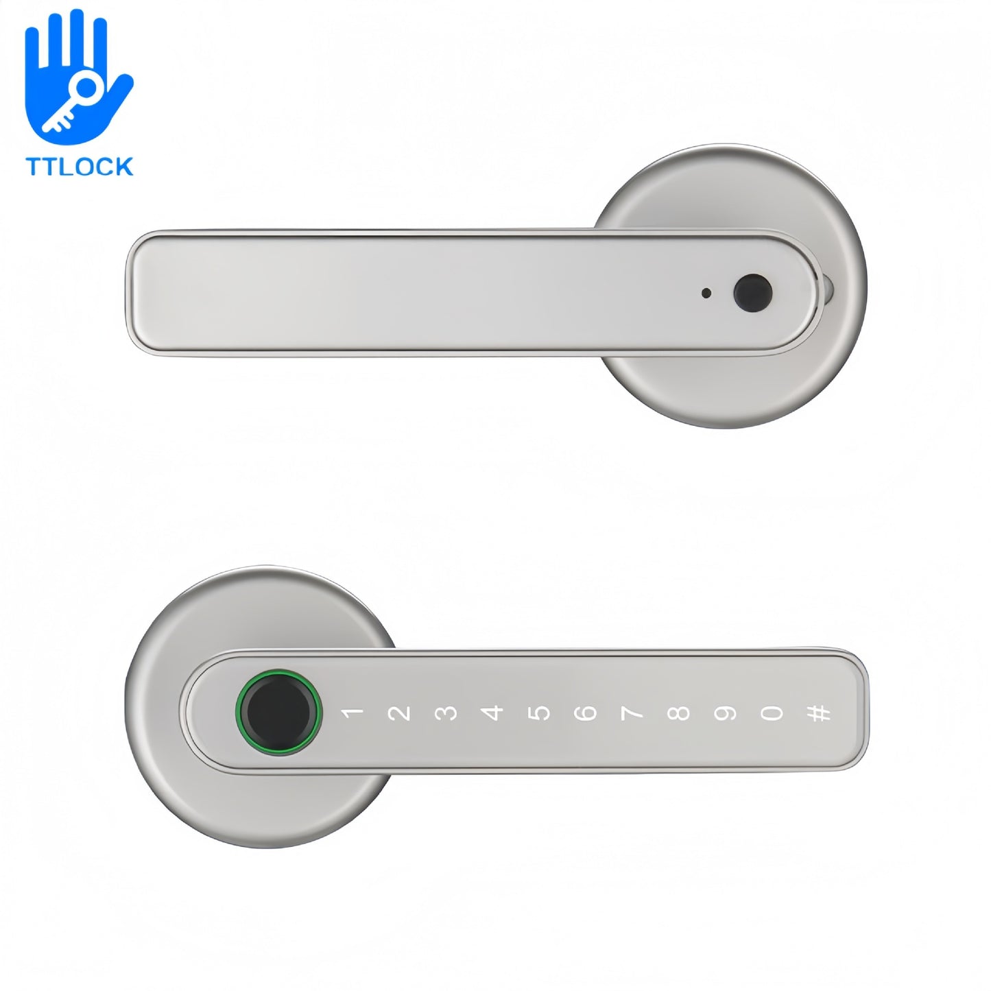 Smart Fingerprint Handle Lock Bluetooth Access