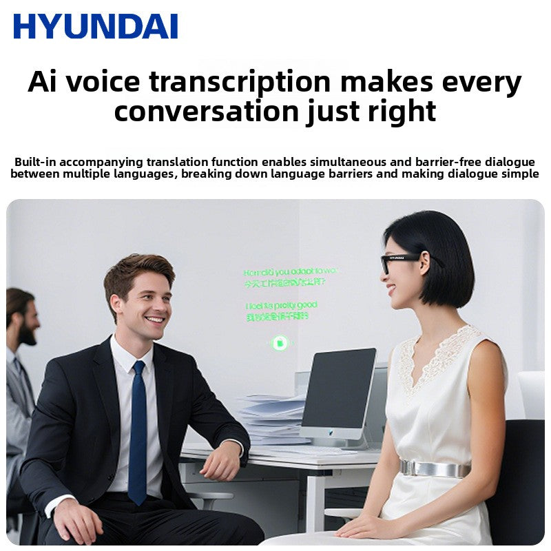 AI Smart Bluetooth Translation Glasses with HD Camera ? Real-Time Voice & Photo Translation