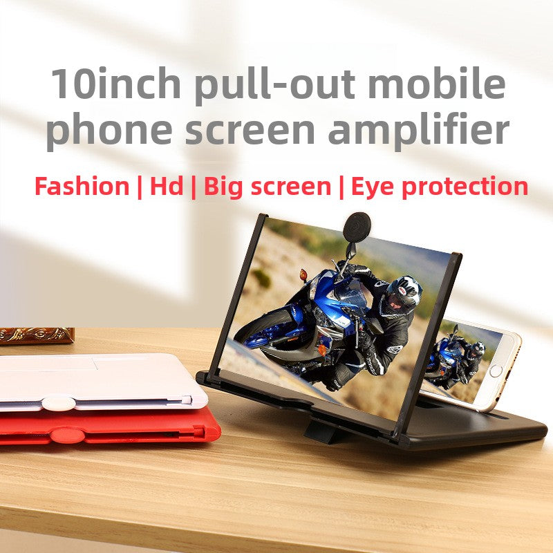 Foldable HD Phone Screen Magnifier with Adjustable Stand