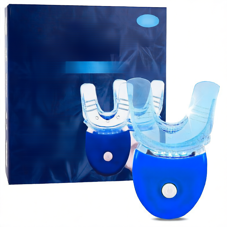 LED Teeth Whitening Kit ? Blue Light & Whitening Gel