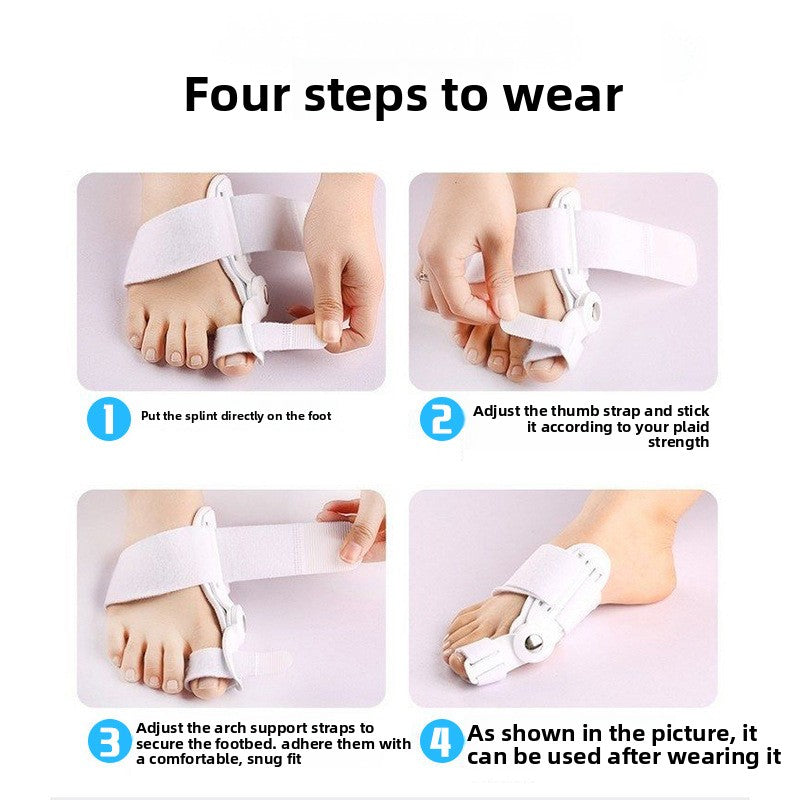 Thumb External Rotation Split-Toe Corrector ? Orthopedic Alignment Device