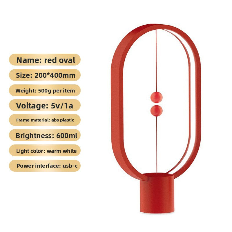 Magnetic Balance Desk Lamp ? Modern LED Ambient Light