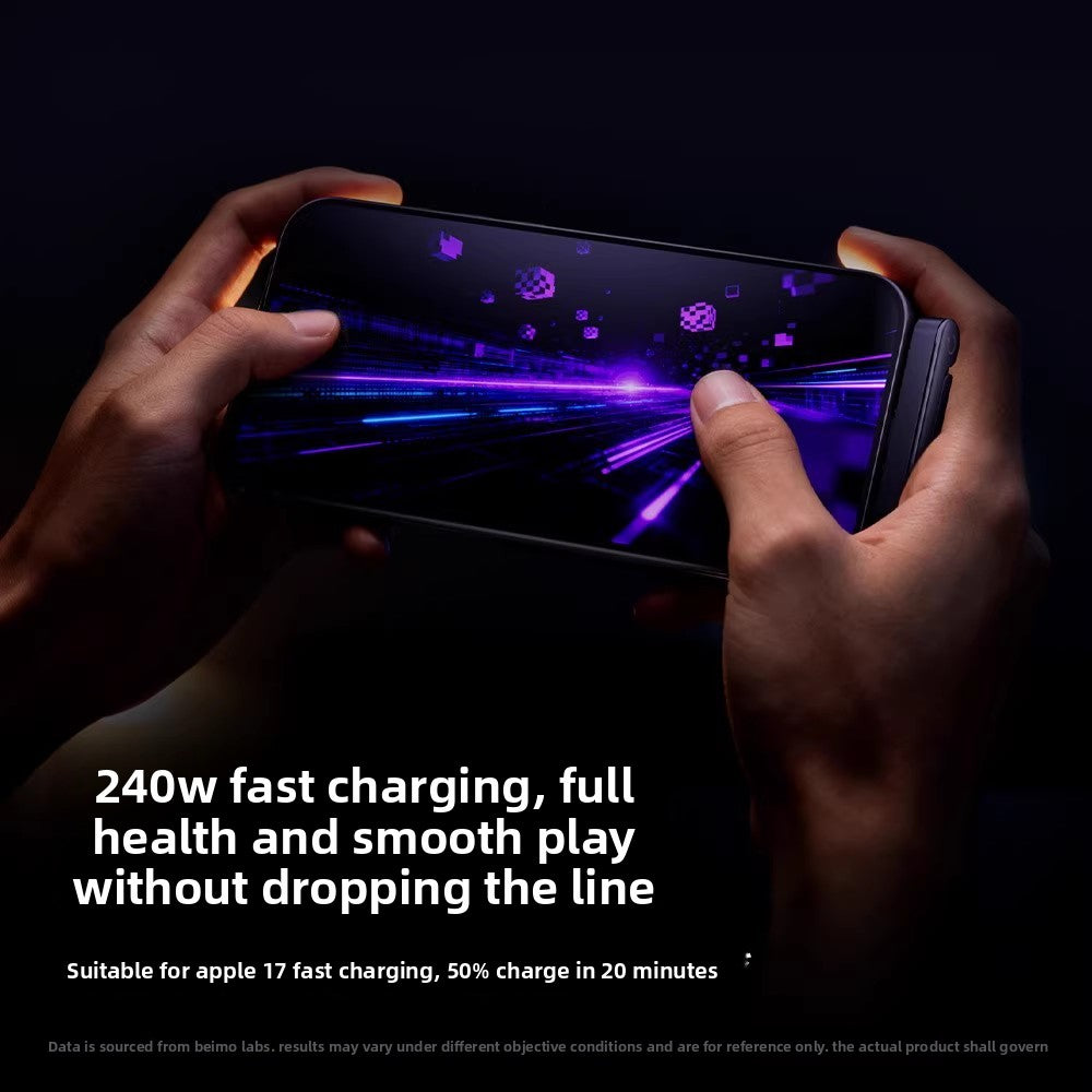 240W Fast Charging Cable with Phone Stand