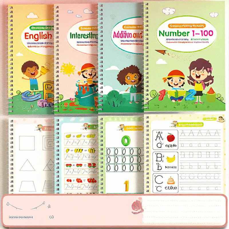 Childrens Magic Copybooks  Reusable Handwriting Practice Books for Kids