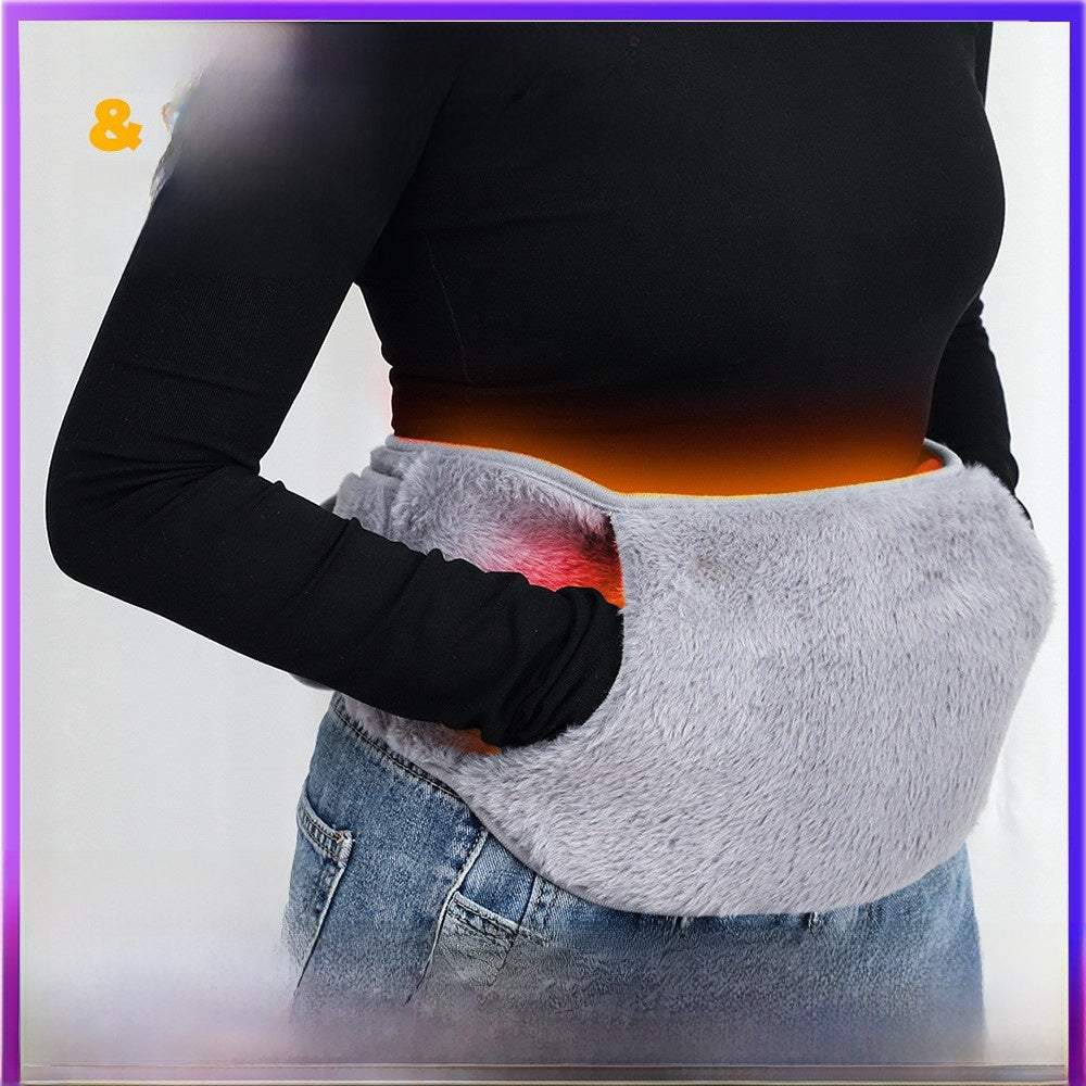 USB Powered Heating Belt ? Adjustable Warm Therapy for Back & Abdomen