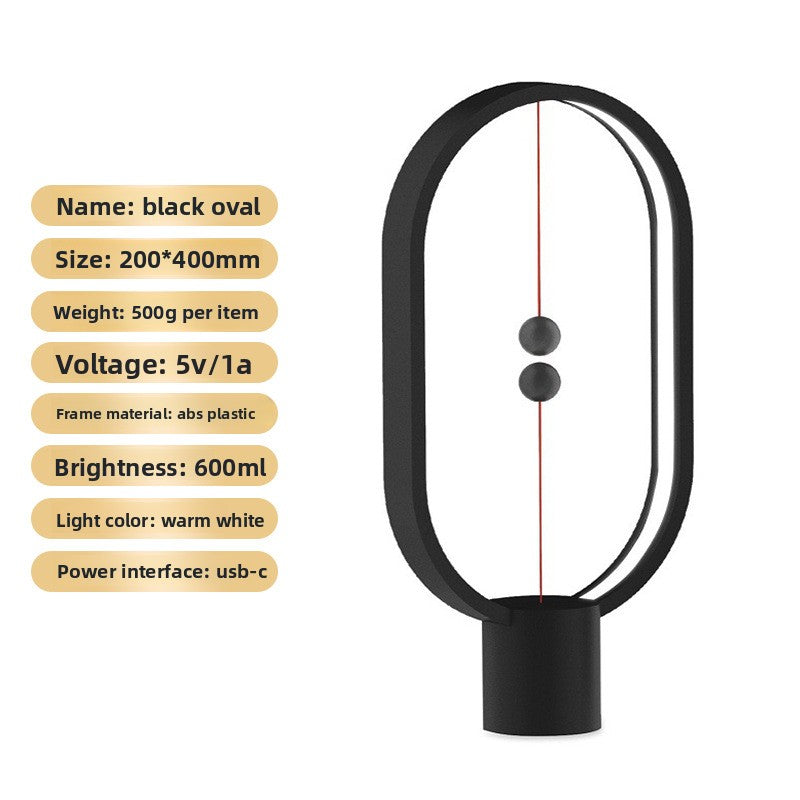 Magnetic Balance Desk Lamp ? Modern LED Ambient Light