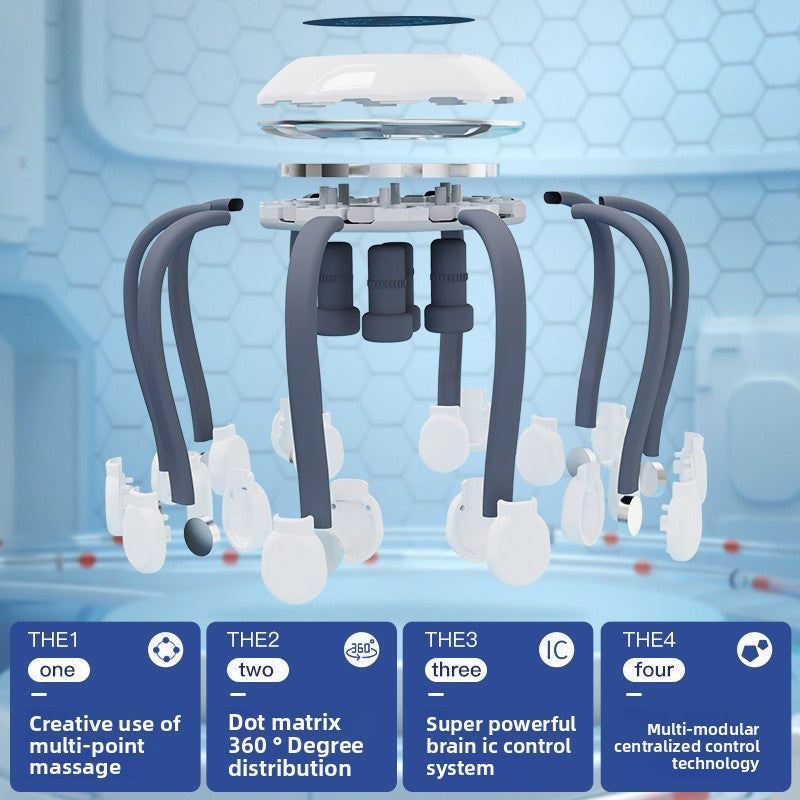 Electric Octopus Scalp Massager ? Portable Stress Relief Tool