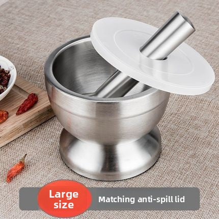 Premium 304 Stainless Steel Garlic Crusher ? Durable, Rust-Resistant Mincer