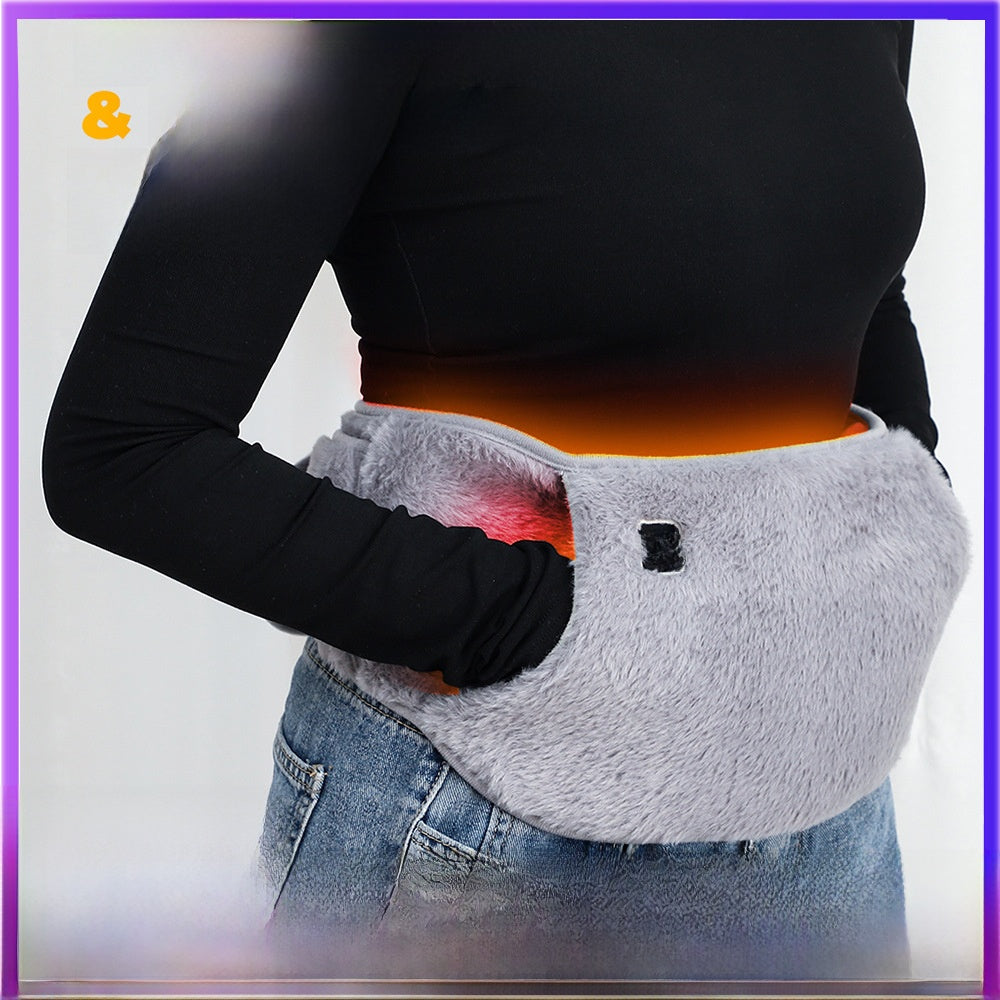 USB Powered Heating Belt ? Adjustable Warm Therapy for Back & Abdomen