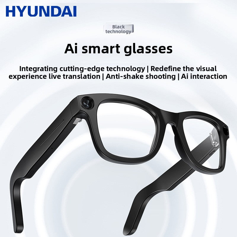 AI Smart Bluetooth Translation Glasses with HD Camera ? Real-Time Voice & Photo Translation