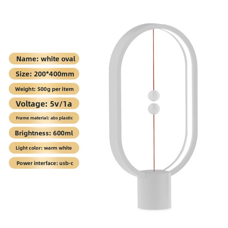 Magnetic Balance Desk Lamp ? Modern LED Ambient Light